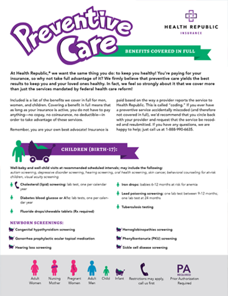 Preventive Care overview Kelley.ink